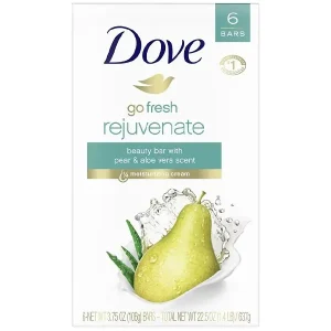 صابون داو مرطوب کننده Go Fresh بسته 6 عددی