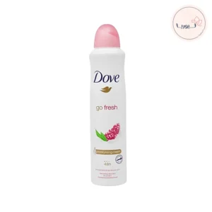 فروش ویژه 15 اسپری ضد تعریق زنانه داو مدل go fresh رایحه انار و به لیمو