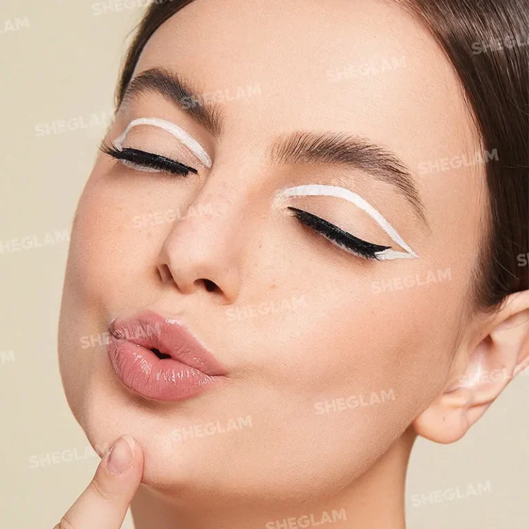 خط چشم سفید شیگلم